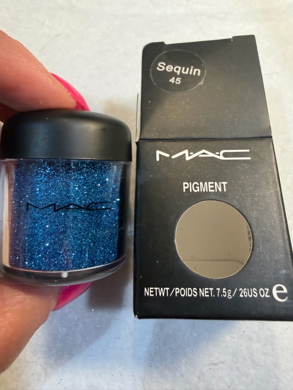 MAC Sequin 45 Loose Pigment - Sparkling Deep Blue New